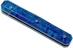 Akinod Utility Folding Knife 18H07 Downtown Blue, Gentleman's Knife -Knives Store AIA03M00012 04 akinod