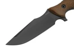 ANV Knives M311 SPELTER DLC Elmax, Coyote Micarta Handle, Black Kydex Sheath, Survival Knife -Knives Store ANVM311 001 03 anv