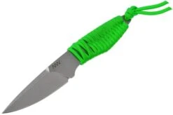 ANV P100 Sleipner, Neon Green Paracord, ANVP100-009, Black Kydex Sheath, Neck Knife -Knives Store ANVP100 009 03 anv knives