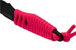 ANV Knives P100 Sleipner Cerakote, Pink Paracord, P100-044, Black Kydex Sheath, Neck Knife -Knives Store ANVP100 044 04 anv