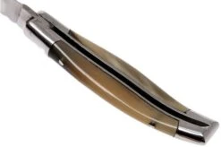 Laguiole En Aubrac Pocket Knife 7 Cm Horn, L0207PCI-SSI1 -Knives Store AUL0207PCI SSI1 05 laguiole en aubrac aul0207pci ssi1 05