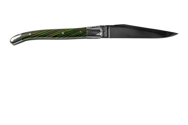 Laguiole En Aubrac Green Samba L0210SAVIFSJ1 Samba Wood, Polished, Laguiole Pocket Knife, 10 Cm 2 Laguiole En Aubrac Green Samba L0210SAVIFSJ1 Samba Wood, Polished, Laguiole Pocket Knife, 10 Cm - Image 2