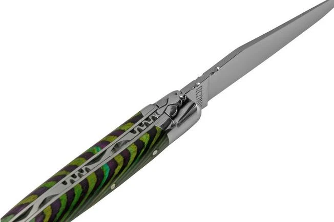 Laguiole En Aubrac Green Samba L0210SAVIFSJ1 Samba Wood, Polished, Laguiole Pocket Knife, 10 Cm 6 Laguiole En Aubrac Green Samba L0210SAVIFSJ1 Samba Wood, Polished, Laguiole Pocket Knife, 10 Cm - Image 6