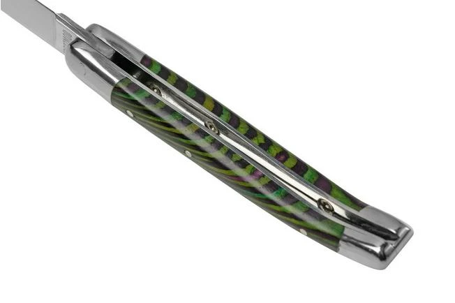 Laguiole En Aubrac Green Samba L0210SAVIFSJ1 Samba Wood, Polished, Laguiole Pocket Knife, 10 Cm 7 Laguiole En Aubrac Green Samba L0210SAVIFSJ1 Samba Wood, Polished, Laguiole Pocket Knife, 10 Cm - Image 7