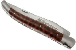 Laguiole En Aubrac HP 12cm Snake Wood Hand-filed L0212AMH-FSI1 -Knives Store AUL0212AMH FSI1 03 laguiole en aubrac aul0212amh fsi1 03