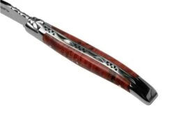 Laguiole En Aubrac Red Poplar Burl L0212LPRIFSJ1 Poplar Wood, Polished, Laguiole Pocket Knife, 12 Cm -Knives Store AUL0212LPRIFSJ1 07 laguioleaubrac