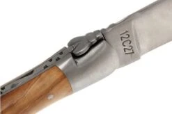 Laguiole En Aubrac Classic 12cm Olive Wood L0212OLI-FSB1 -Knives Store AUL0212OLI FSB1 04 laguiole en aubrac aul0212oli fsb1 04
