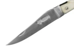 Laguiole En Aubrac Le Perlé 12 Cm L0512OS6J3 Full Handle White Bone -Knives Store AUL0512OS6J3 03 laguioleaubrac