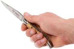 Laguiole En Aubrac 12cm Double Plates, Hand-filed Chestnut, L0712NWI-FSB1 -Knives Store AUL0712NWI FSB1 08 laguiole en aubrac aul0712nwi fsb1 08