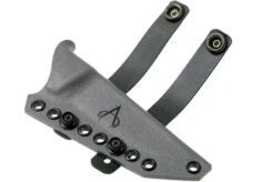 Armatus Carry Architect Sheath For The Fällkniven F1, Gunmetal Grey -Knives Store AX FK F1 GG 04 armatus carry