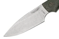 Bradford Guardian 4, 3D Black Micarta, CPM-3V Sabre Stonewashed 4S-101-3V -Knives Store BDK 4S 101 3V 03 bradford