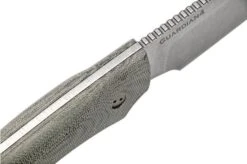 Bradford Guardian 4, 3D Black Micarta, CPM-3V Sabre Stonewashed 4S-101-3V -Knives Store BDK 4S 101 3V 05 bradford