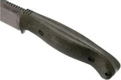 Bradford Guardian 5.5S, 3D OD Green Micarta Guardian 5.5 CPM 3V, Sabre Stonewashed 5.5S-102 -Knives Store BDK 55S 102 05 bradford knives