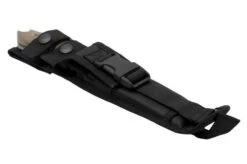 Bradford Knives Guardian 5, 5S-104N-3V, 3D Natural Micarta, CPM-3V, Sabre Grind, Nimbus Blackwashed Finish, Fixed Knife -Knives Store BDK 5S 104N 3V 06 bradford