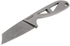 Bradford G-Necker Cleaver Stonewashed Elmax, Neck Knife -Knives Store BDK ELMAXGCLEAVER SW 03 bradford knives