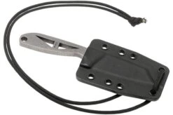 Bradford G-Necker Cleaver Stonewashed Elmax, Neck Knife -Knives Store BDK ELMAXGCLEAVER SW 05 bradford knives