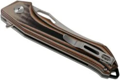 Bestech Platypus BG28C Black/Orange/Beige Pocket Knife -Knives Store BHBG28C 04 bestech