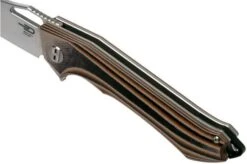 Bestech Platypus BG28C Black/Orange/Beige Pocket Knife -Knives Store BHBG28C 07 bestech