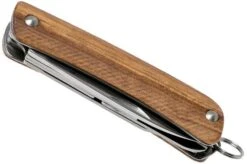 Böker Plus Mini Tech-Tool Zebrawood 4 01BO879 Keychain Pocket Knife -Knives Store BO01BO879 04 boker plus