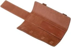 Böker Roll-Up Case Brown, Travelling Case For Straight Razors 090014 -Knives Store BO090014 03 boker bo090014 03