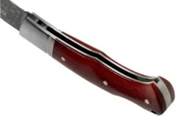 Böker Boxer 111025DAM Damascus, Micarta Gentleman's Knife, Raphael Durand Design -Knives Store BO111025DAM 05 boker