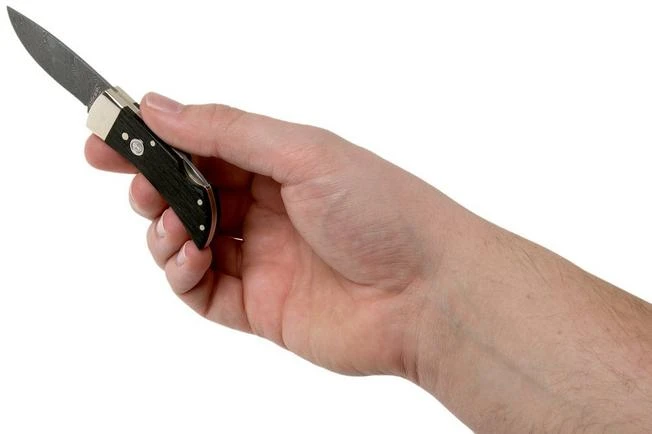 Böker Pocket Bog Oak Damascus 111108DAM Gentleman's Knives 7 Böker Pocket Bog Oak Damascus 111108DAM Gentleman's Knives - Image 7