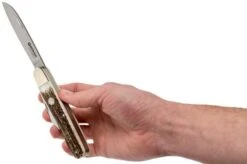 Böker Enigma Stag Horn 113031 Pocket Knife -Knives Store BO113031 05 boker