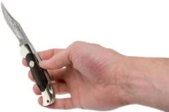 Böker Annual Damascus 2019 Junior Scout, 1132019DAM Gentleman's Knife -Knives Store BO1132019DAM 08 boker