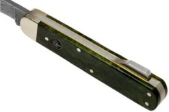 Böker Mono Damascus, Curly Birch Green 118030DAM Hunting Knife -Knives Store BO118030DAM 07 boker