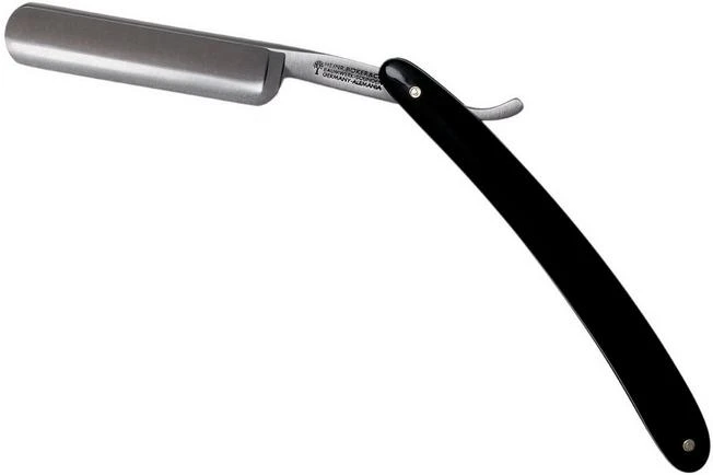 Böker Manufaktur Classic Black Straight Razor 140207 1 Böker Manufaktur Classic Black Straight Razor 140207