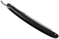 Böker Manufaktur Bicycle Race, Black Synthetic 140223 Straight Razor -Knives Store BO140223 04 boker
