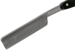 Böker Manufaktur Ebony Damascus Limited Edition Straight Razor 140409DAM -Knives Store BO140409DAM 03 boker bo140409dam 03