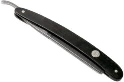 Böker Manufaktur Ebony Damascus Limited Edition Straight Razor 140409DAM -Knives Store BO140409DAM 06 boker bo140409dam 06