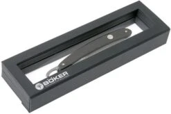 Böker Manufaktur Ebony Damascus Limited Edition Straight Razor 140409DAM -Knives Store BO140409DAM 07 boker bo140409dam 07