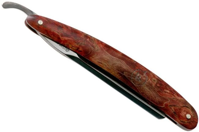 Böker Manufaktur Herr Feldmann Curly Birch 140561 Straight Razor 5 Böker Manufaktur Herr Feldmann Curly Birch 140561 Straight Razor - Image 5