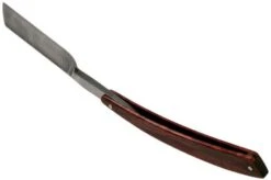 Böker Manufaktur Damascus Curly Birch 140610DAM Straight Razor -Knives Store BO140610DAM 04 boker