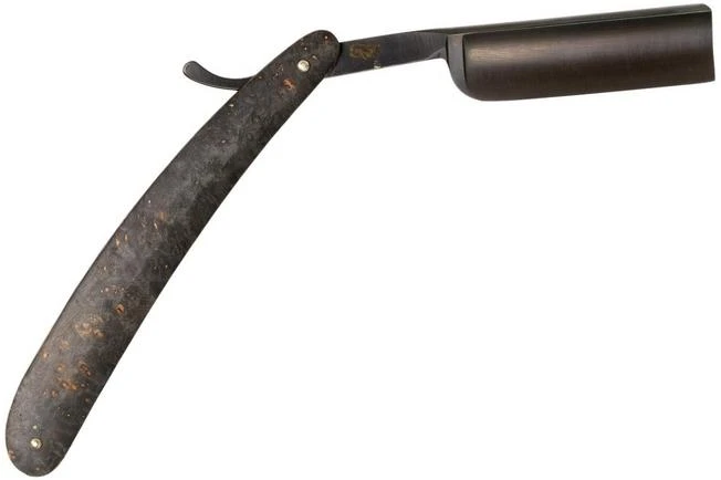 Böker Manufaktur Solingen Black Amboina 140919 Straight Razor 2 Böker Manufaktur Solingen Black Amboina 140919 Straight Razor - Image 2