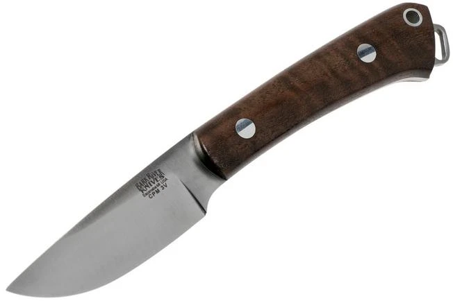Bark River Mini Fox River CPM 3V American Walnut Hunting Knife 3 Bark River Mini Fox River CPM 3V American Walnut Hunting Knife - Image 3