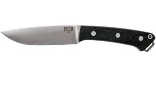 Bark River Fox River A2, Black Canvas Micarta Hunting Knife