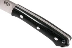 Bark River Fox River A2, Black Canvas Micarta Hunting Knife -Knives Store BRK01 113BRKC 05 bark river brk01 113brkc 05