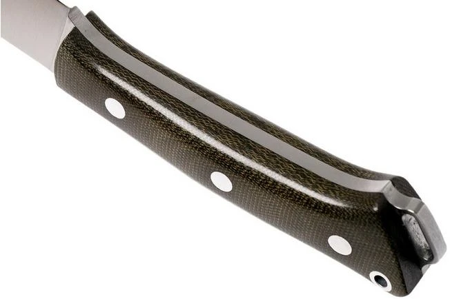 Bark River Fox River A2, Green Canvas Micarta Hunting Knife 4 Bark River Fox River A2, Green Canvas Micarta Hunting Knife - Image 4