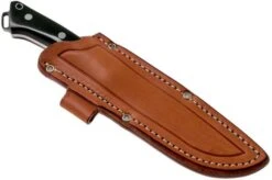 Bark River Fox River CPM 3V, Black Canvas Micarta With Red Liners -Knives Store BRK01 123BRKC RL 07 bark river knives