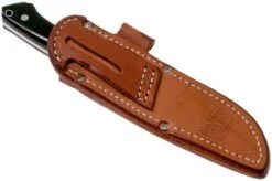 Bark River Fox River CPM 3V, Black Canvas Micarta With Red Liners -Knives Store BRK01 123BRKC RL 08 bark river knives