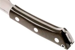Bark River Fox River II LT CPM 3V, Green Canvas Micarta -Knives Store BRK01 224GNC 04 bark river brk01 224gnc 04