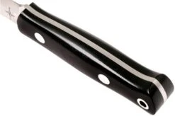 Bark River Mini Bushcrafter CPM 3V, Black Canvas Micarta -Knives Store BRK06 022BRKC 04 bark river brk06 022brkc 04