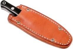 Bark River Mini Bushcrafter CPM 3V, Black Canvas Micarta -Knives Store BRK06 022BRKC 07 bark river brk06 022brkc 07