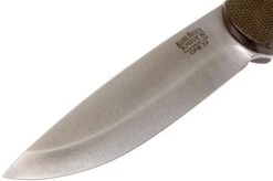 Bark River Ultra-Lite Bushcrafter CPM 3V, Green Canvas Micarta -Knives Store BRK06 030GNC 03 bark river brk06 030gnc 03