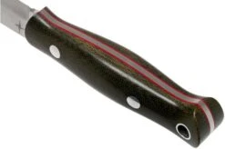 Bark River Bushcrafter LT CPM 3V, Black Canvas Micarta -Knives Store BRK06 121GNC RL 04 bark river knives