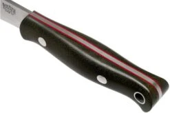 Bark River Bushcrafter LT CPM 3V, Black Canvas Micarta -Knives Store BRK06 121GNC RL 05 bark river knives