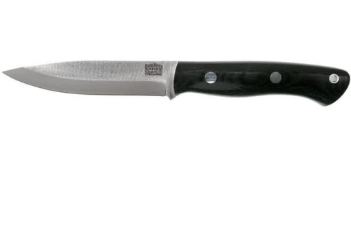 Bark River Aurora Scandi Cru-Wear Black Canvas Micarta